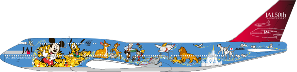 ่japan airlines mickey mouse